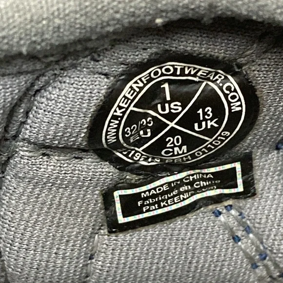 KEEN Boys Venice Blue Hiking Sports Sandals Waterproof Comfort' Size 1 - Picture 9 of 14